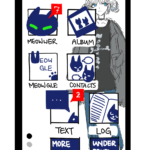 Phone apps concept
